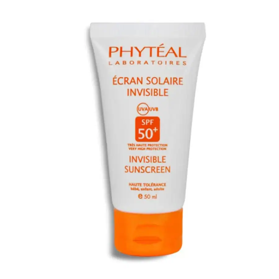 1 PHYTEAL Ecran Invisible Bébés Enfants et Adultes SPF50 50ml