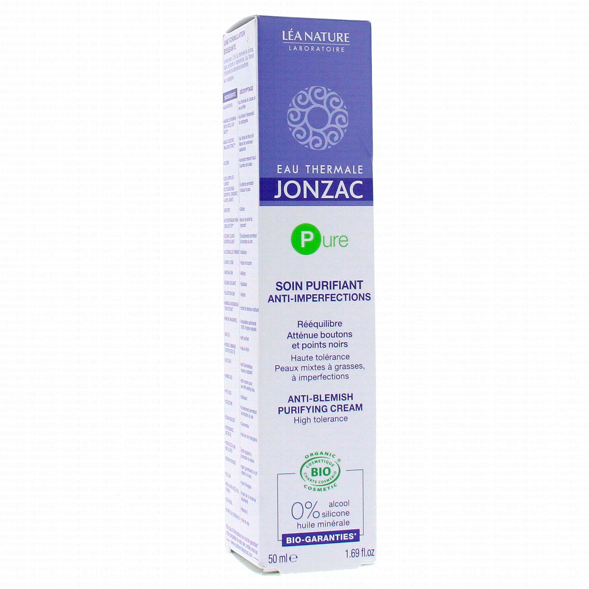 1 JONZAC PURE SOIN PURIFIANT ANTI-IMPERFECTIONS 50ML