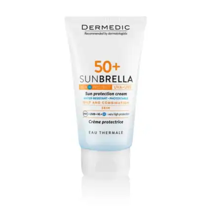 DERMEDIC SUNBRELLA ECRAN SPF50+ PEAUX NORMALES A SECHES 40ML