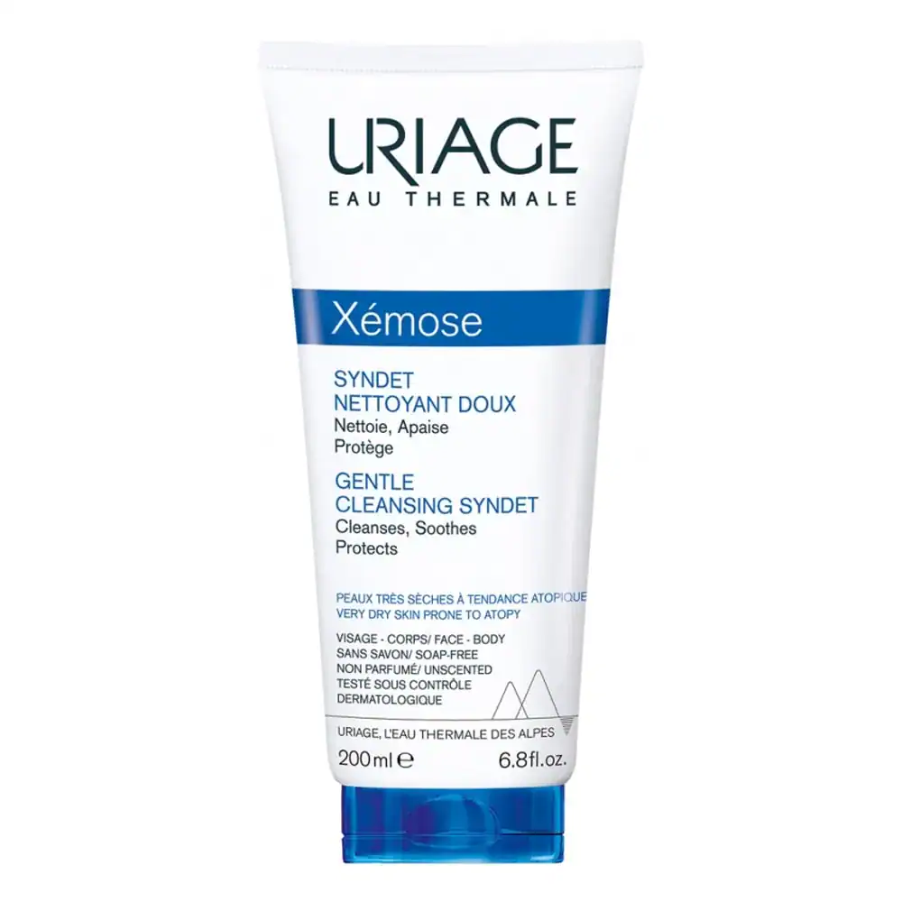 1 URIAGE Xemose Syndet Nettoyant Doux Peaux Très Sèches à Tendance Atopique 200ml