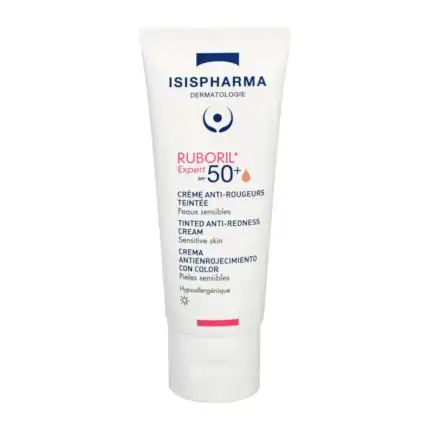 Isispharma Ruboril Expert Crème Anti-Rougeurs Teintée SPF50+ 40ml