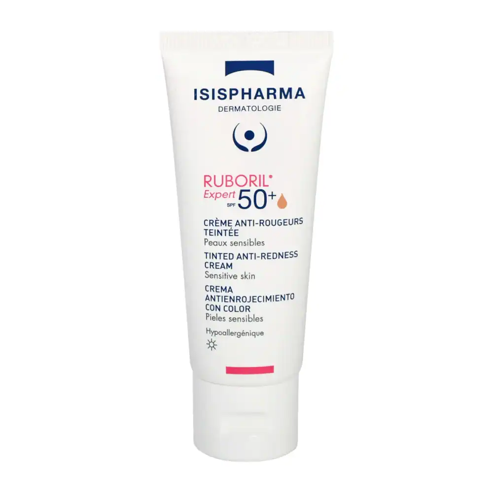 1 Isispharma Ruboril Expert Crème Anti-Rougeurs Teintée SPF50+ 40ml