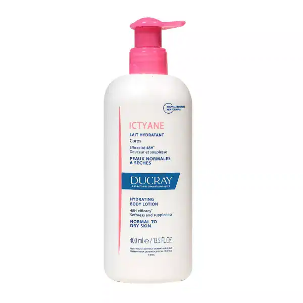 Ducray Ictyane Crème Émolliente Nutritive Visage et Corps 200ml