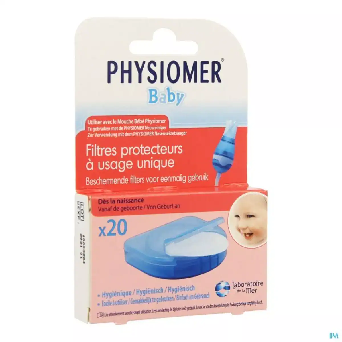 1 PHYSIOMER FILTRES PROTECTEURS BT/20