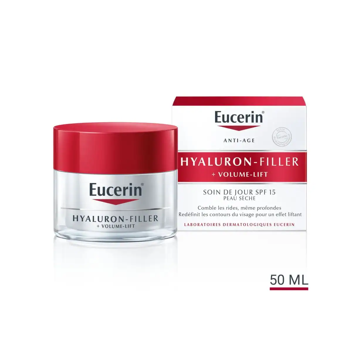 220 EUCERIN HYALURON FILLER + Volume Lift Soin De Jour Peau Seche