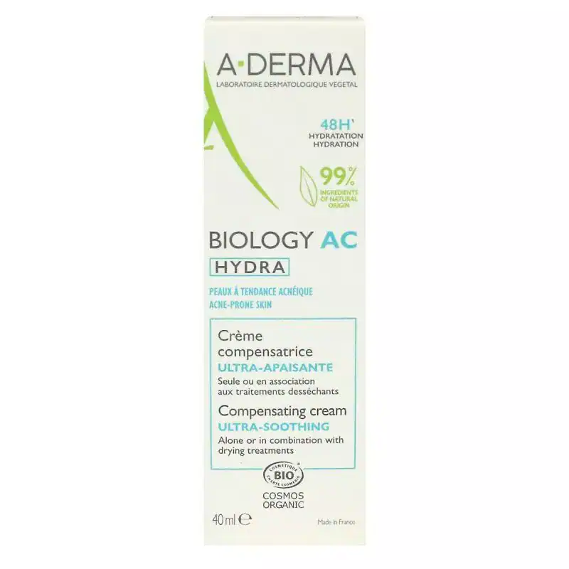 3282770388855-biology-ac-hydra-creme-compensatrice-ultra-apaisante-bio-40ml A-DERMA BIOLOGY AC HYDRA CREME COMPENSATRICE ULTRA APAISANTE 40ML