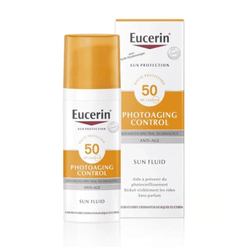 88.. EUCERIN SUN PROTECTION PHOTOAGING CONTROL FLUID SPF50+ 50 ML