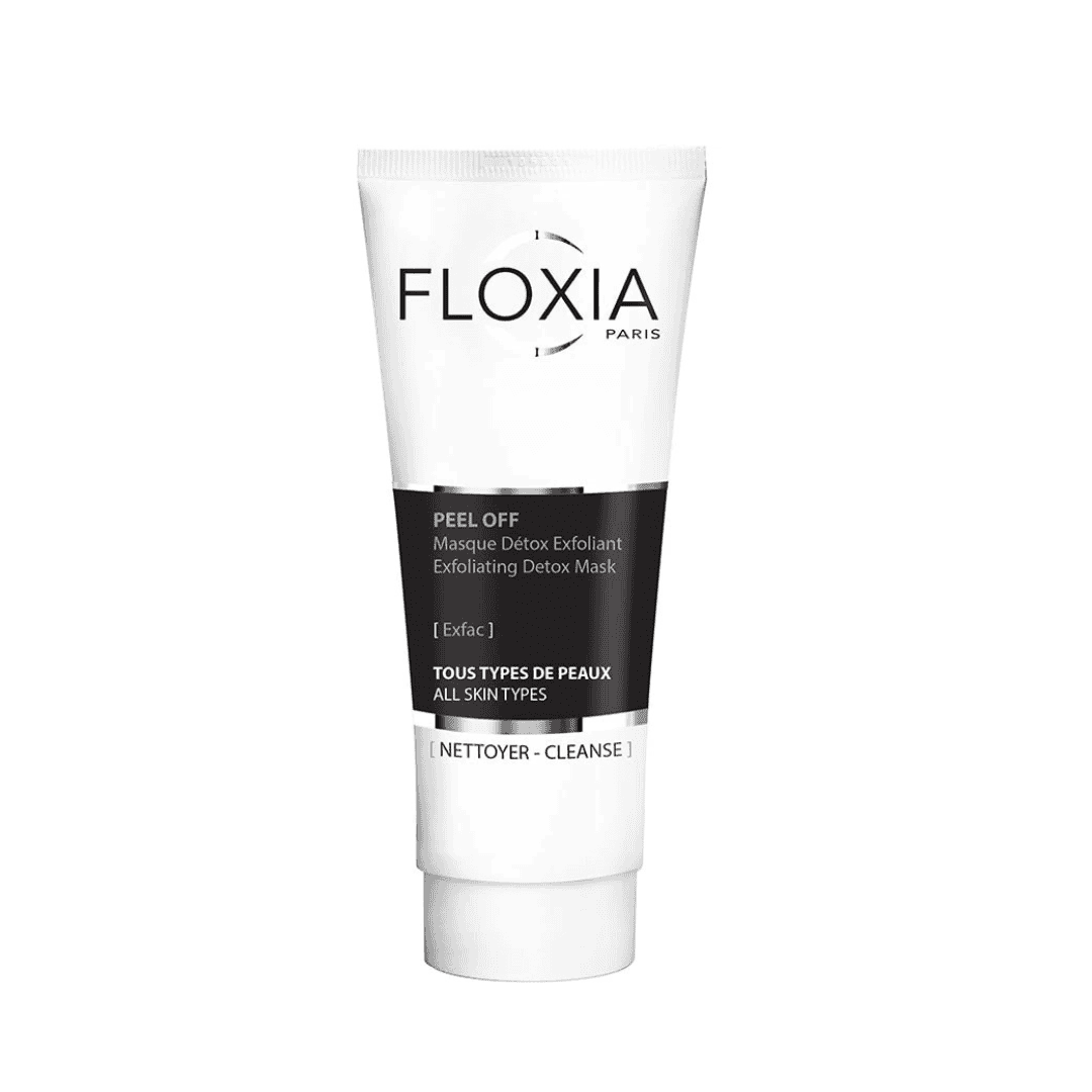 Design sans titre (31) FLOXIA MASQUE PEEL OFF DETOX EXFOLIANT 40ML