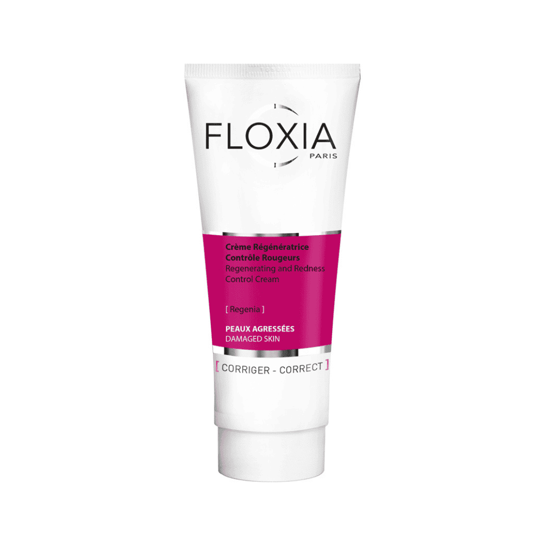 Design sans titre (37) FLOXIA CREME REGENERATRICE CONTROLE ROUGEURS 40ML