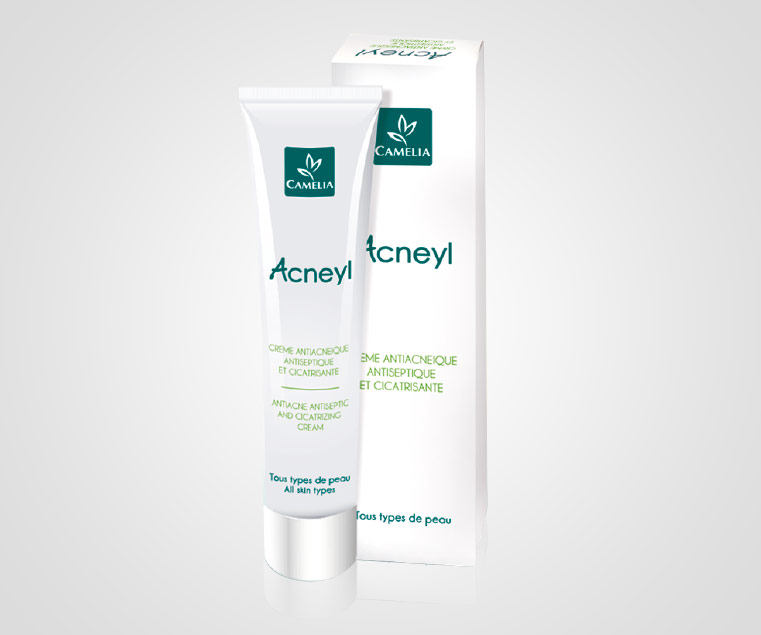 CAMELIA Acneyl Creme Antiacneique et Cicatrisante Pharmaderm 15g