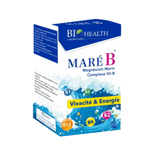 Red Green Modern Heart Care Logo Design (8) BIOHEALTH Mare B 30 Gelules – Image 1