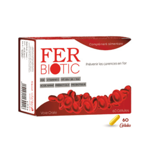 V VITAL FERBIOTIC 60 GELULES
