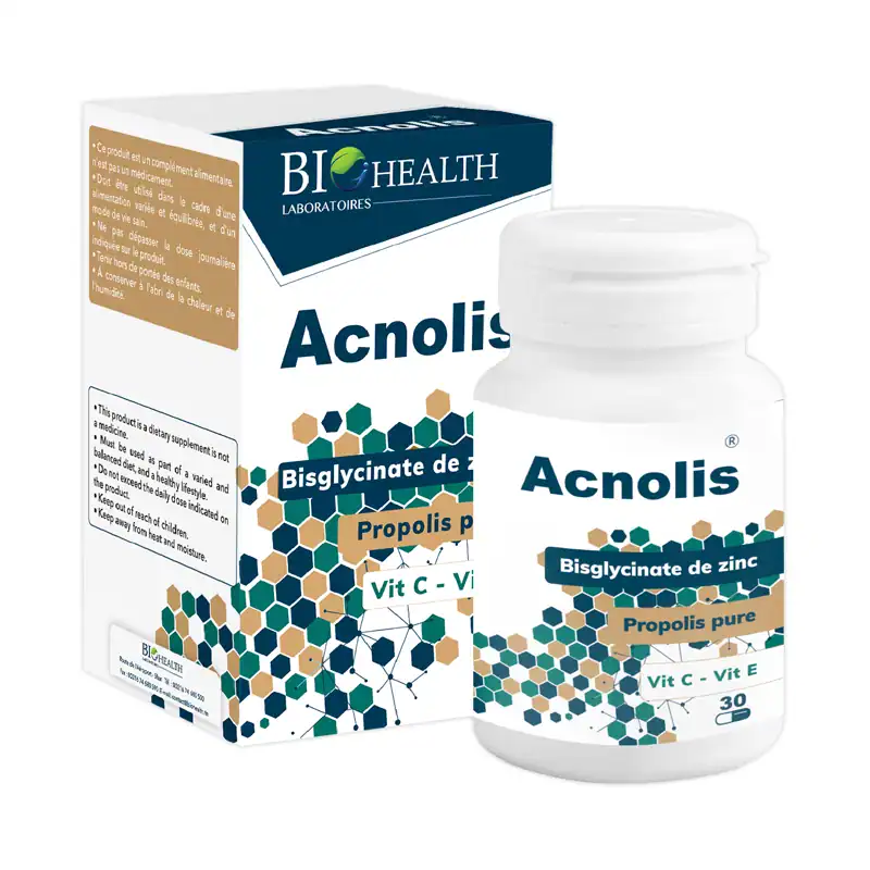 biohealth-acnolis-bisglycinate-de-zinc-30-gelules BIOHEALTH ACNOLIS 30 GELULES
