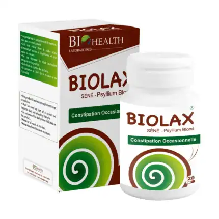 BIOHEALTH BIOLAX boite de 20 gélules