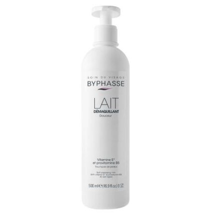 BYPHASSE Lait Demaquillant Douceur Pompe 500ml