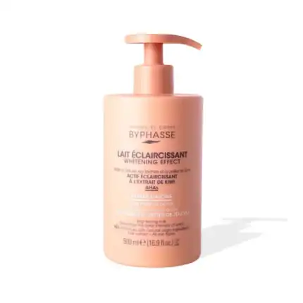 BYPHASSE Lait Eclaircissant Whitening Effect Extrait D’avoine 500ml