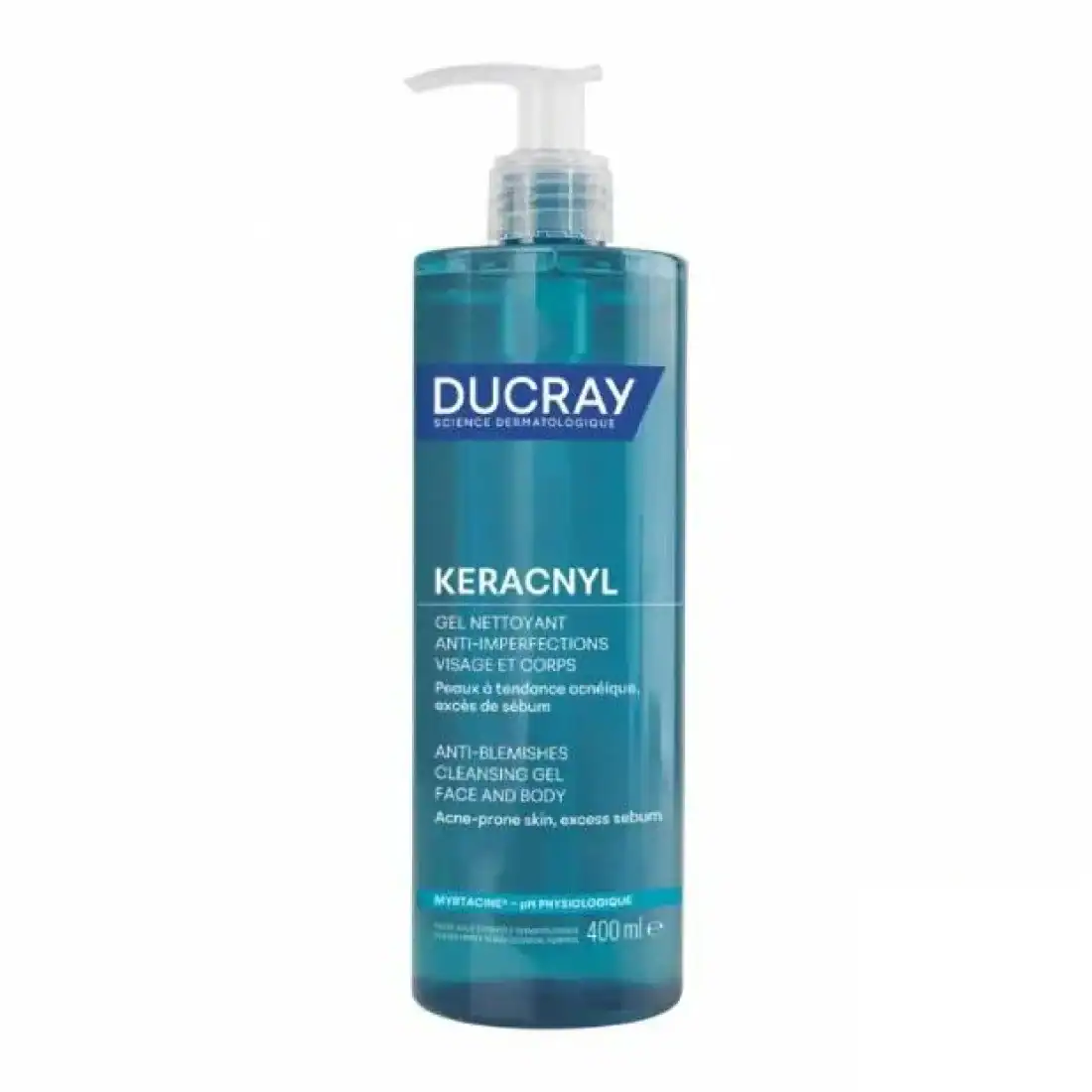 ducray-keracnyl-gel-moussant-visage-et-corps-400ml DUCRAY Keracnyl Gel Moussant Visage et Corps 400ml