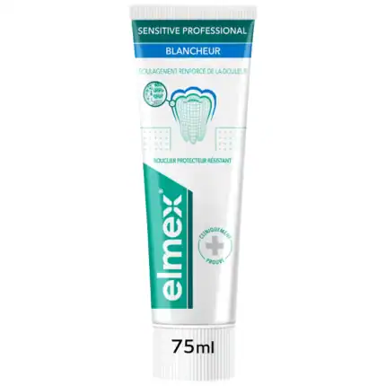 ELMEX Dentifrice Sensitive Professional Blancheur 75ml