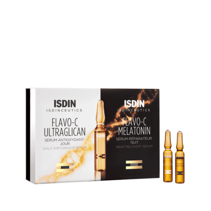 ISDIN ISDINCEUTICS FLAVO C MELATONIN&ULTRAGLICAN DAY&NIGHT 20 AMPOULES