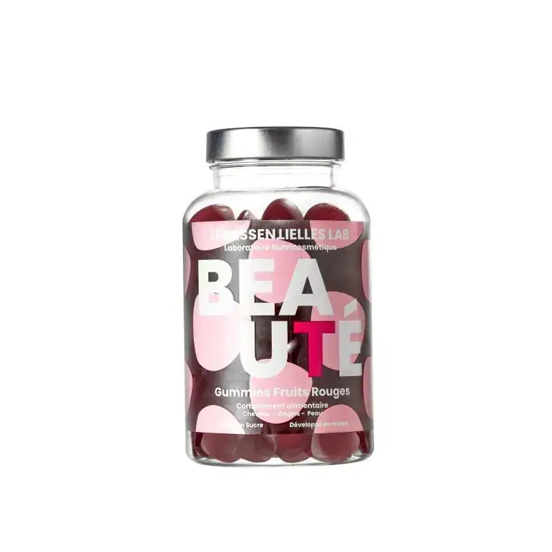 LES ESSENTIELLES LAB BEAUTE GUMMIES FRUITS ROUGES BT/60