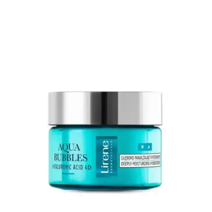 LIRENE AQUA BUBBLES HYDRO GEL CREME VISAGE JOUR ET NUIT 50ML