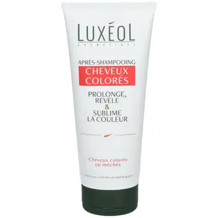 LUXEOL APRES SHAMPOOING CHEVEUX COLORES 200ML