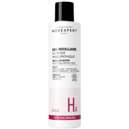 NOVEXPERT EAU MICELLAIRE à l’Acide Hyaluronique – 200ml