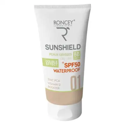 RONCEY ECRAN SUNSHIELD WATERPROOF SPF50+ TEINTE 01 50ML