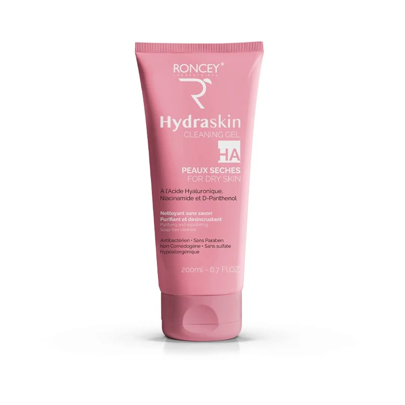 roncey-hydraskin-gel-nettoyant-peaux-seches-200ml RONCEY HYDRASKIN GEL NETTOYANT PEAUX SECHES 200ML