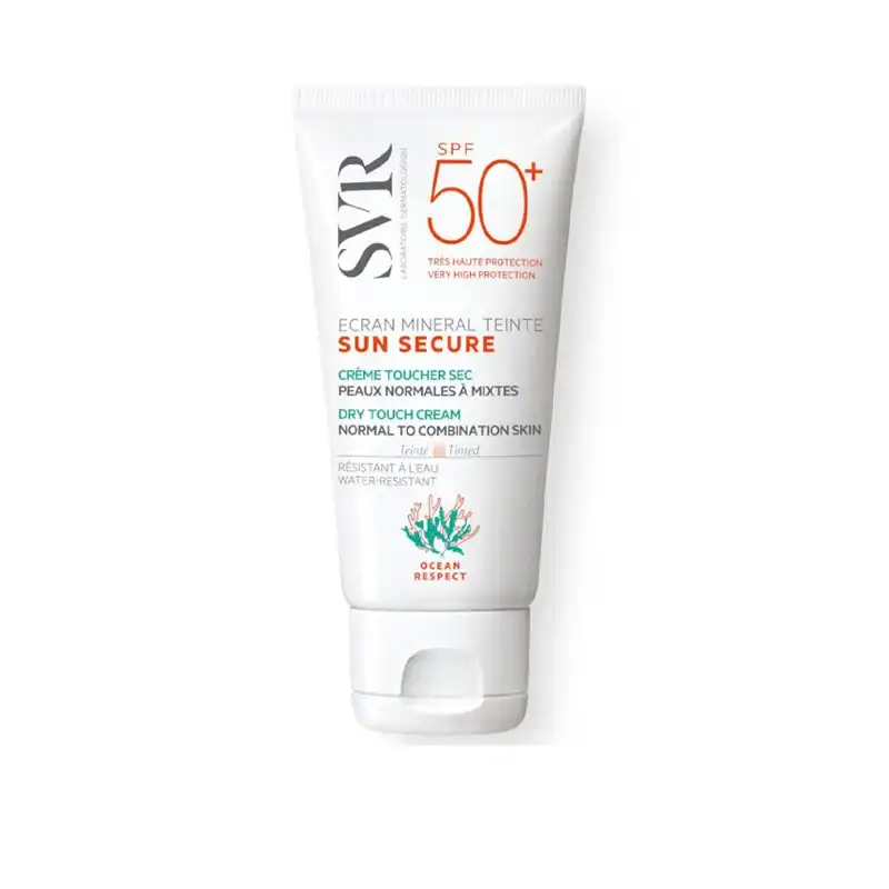 svr-sun-secure-ecran-mineral-teinte-peaux-normales-a-mixtes-spf50-50ml SVR SUN SECURE ECRAN MINERAL TEINTE PEAUX NORMALES A MIXTES SPF 50+ 50ML