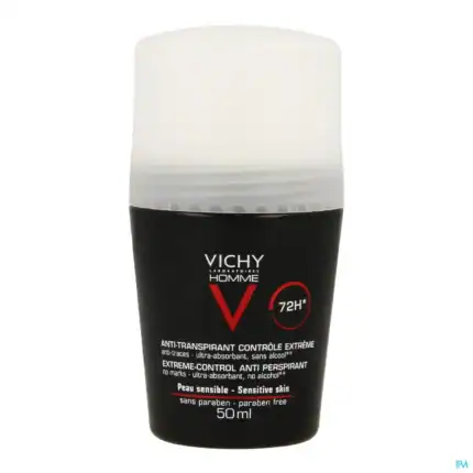 VICHY DEODORANT HOMME PEAUX SENSIBLES 50ML