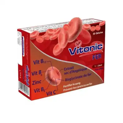 VITONIC FER BT/30 GELULES