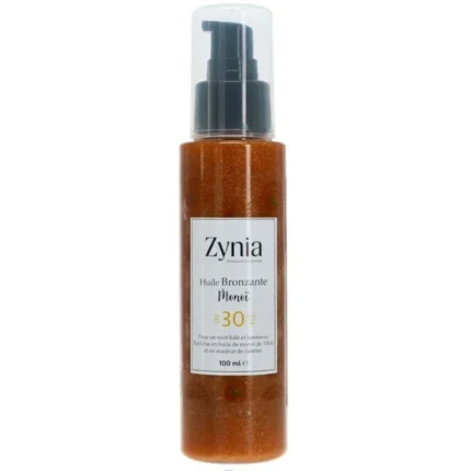 ZYNIA HUILE BRONZANTE MONOI SPF30
