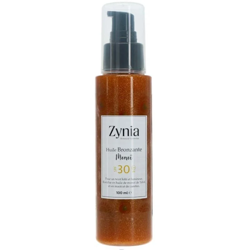 ZYNIA Huile Bronzante Monoi SPF 30 100ML