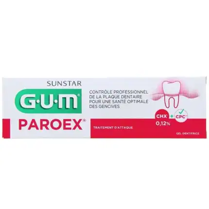 GUM DENTIFRICE PAROEX 75ML